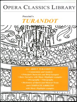 cover image of Turandot / Opera Classics Library Series